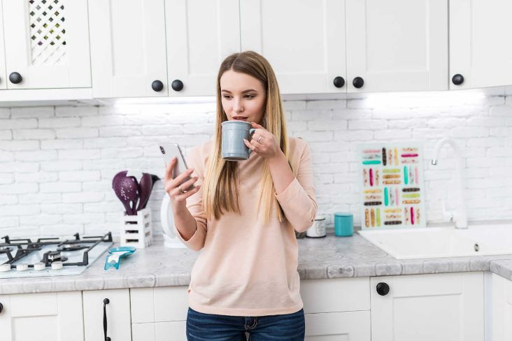 Food and exercise tracker app