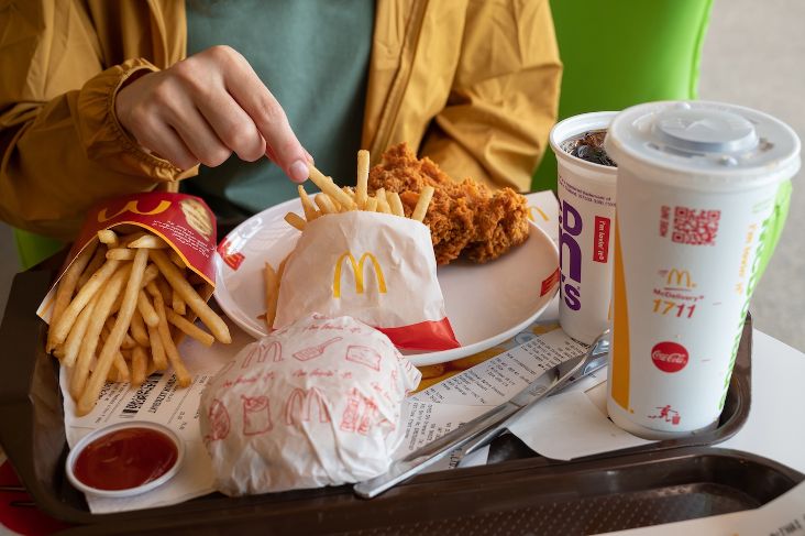 Healthiest thing at McDonald’s