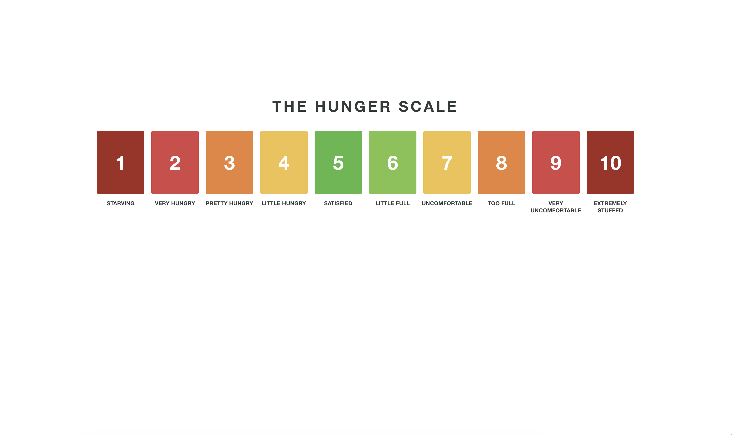 hunger fullness scale