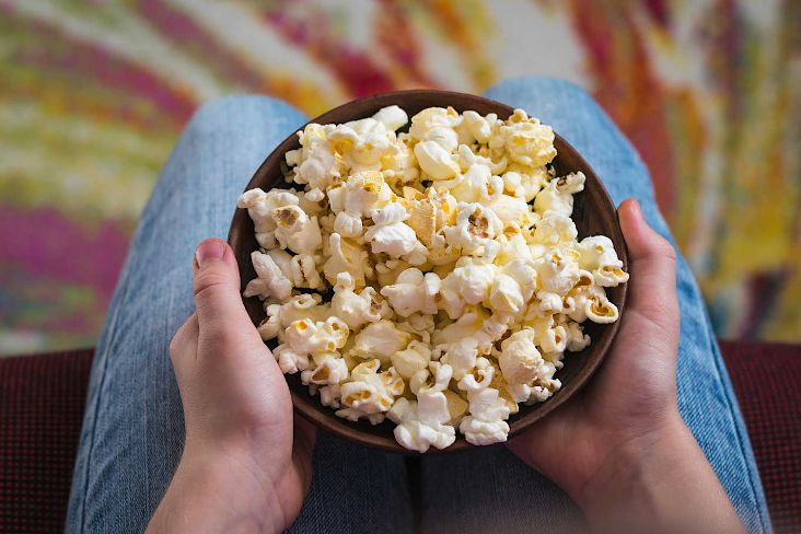 Popcorn seasoning