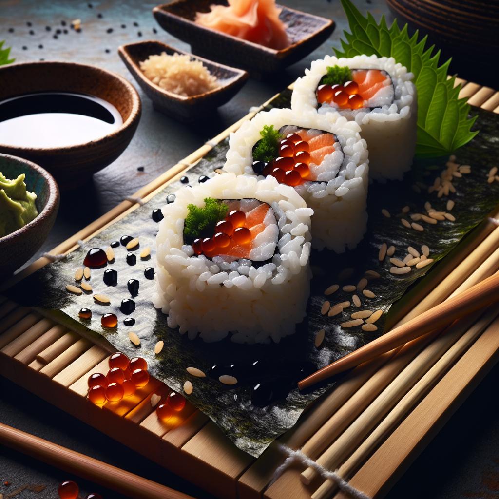 Fish Roe Sushi