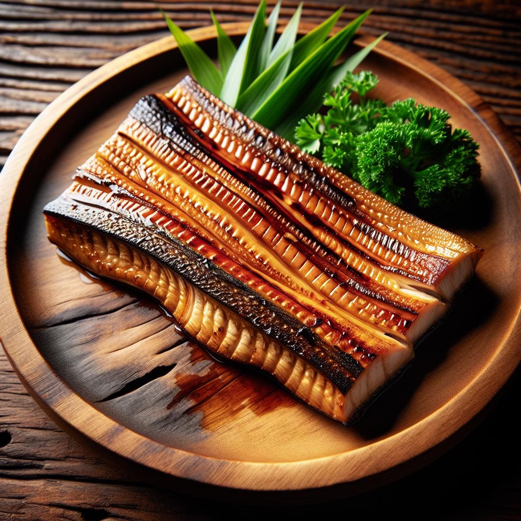 Calories in Grilled Eel Fillet and Nutrition Facts